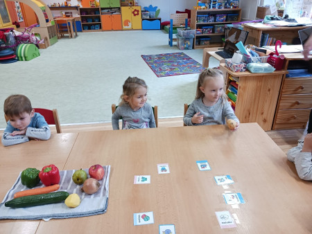 Máme rády ovoce a zeleninu